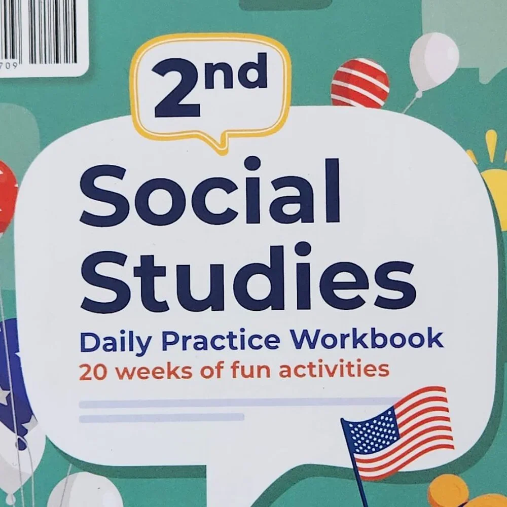 NEW 2nd Grade Social Studies: Daily Practice Workbook 20 Weeks of Fun Activities